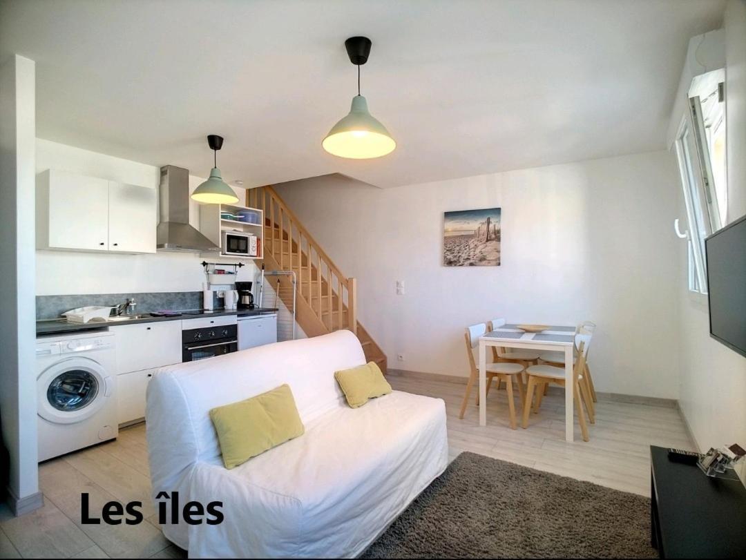 Beau Duplex Et Studio Proche De La Mer Donville-les-Bains Buitenkant foto