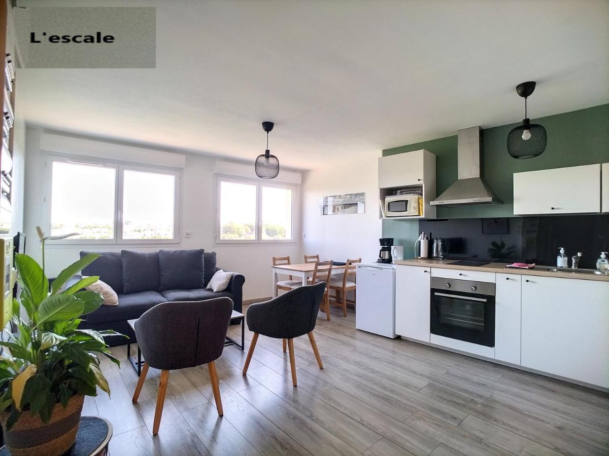 Beau Duplex Et Studio Proche De La Mer Donville-les-Bains Buitenkant foto