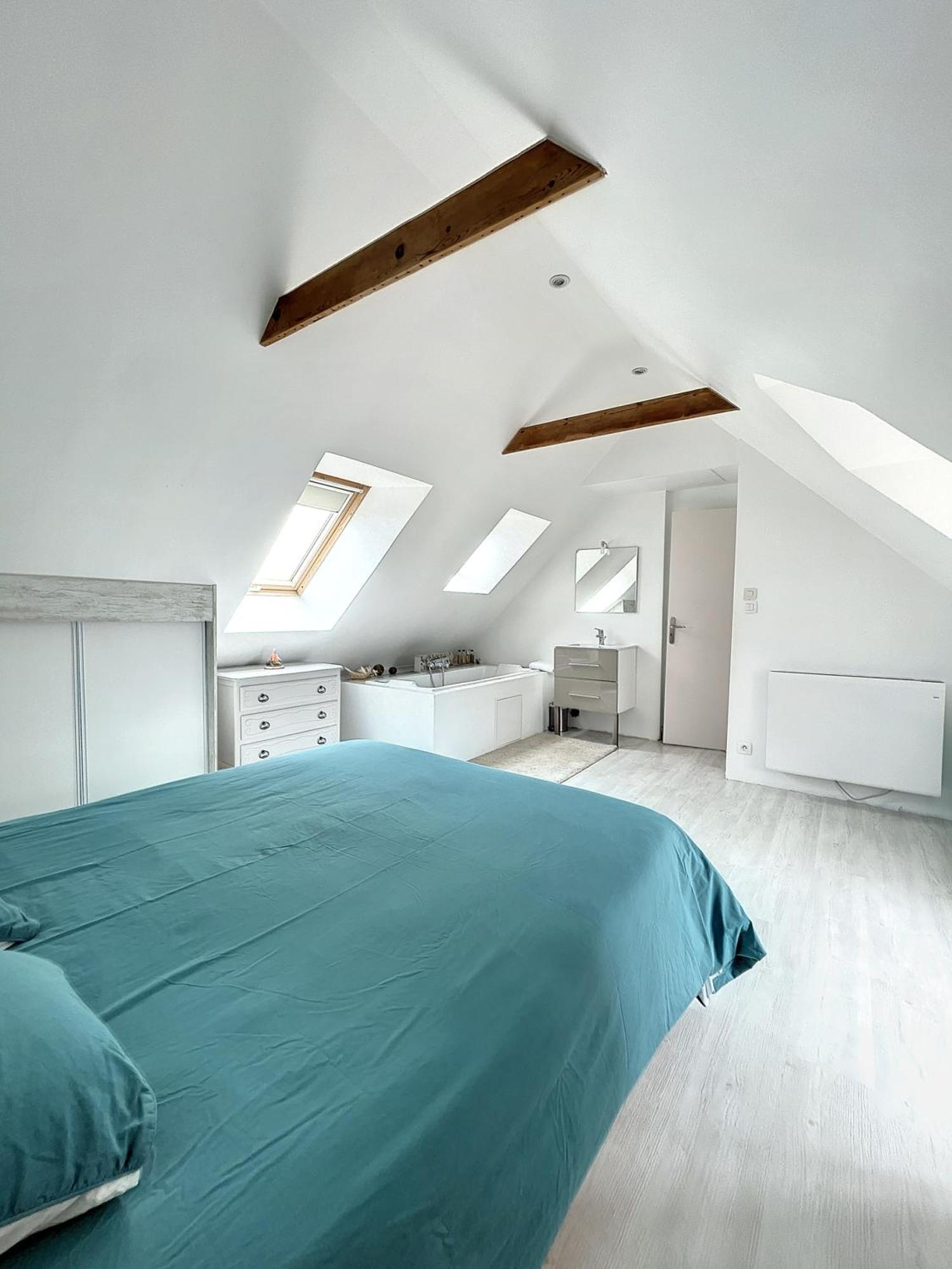 Beau Duplex Et Studio Proche De La Mer Donville-les-Bains Buitenkant foto
