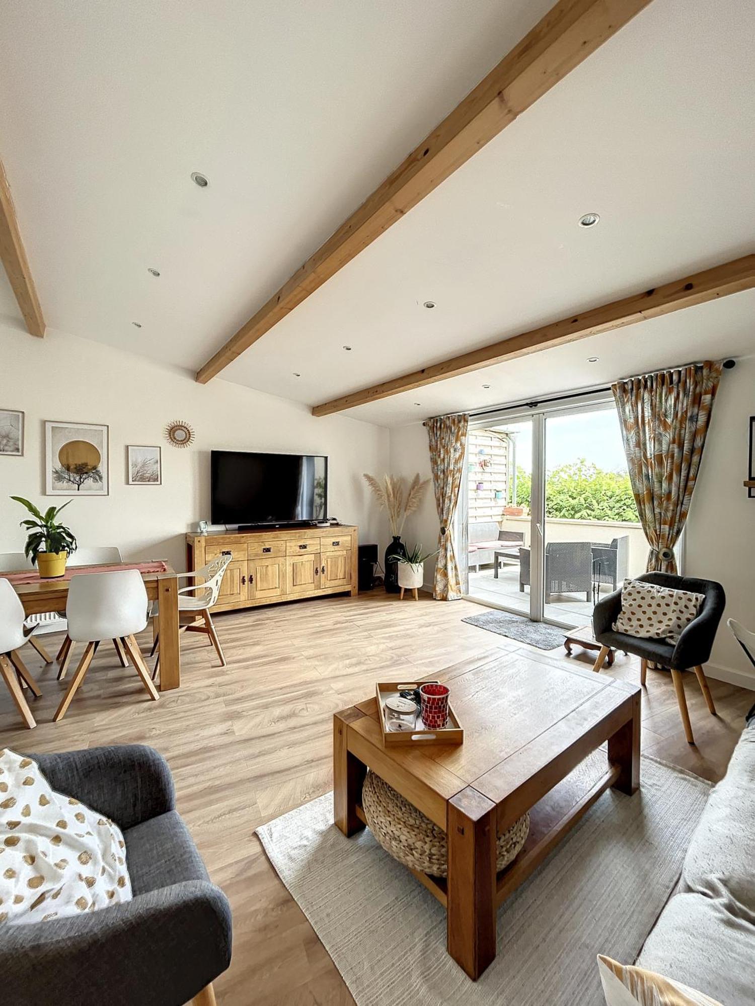 Beau Duplex Et Studio Proche De La Mer Donville-les-Bains Buitenkant foto